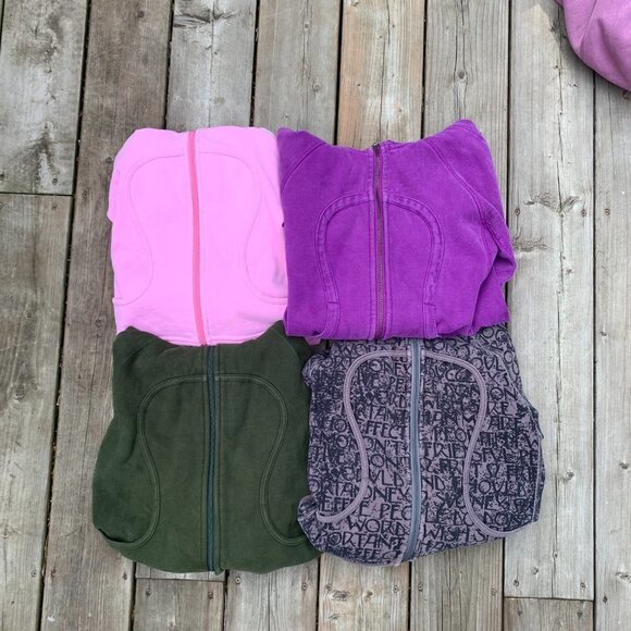 LOT OF 4 Lululemon Full Zip Scuba Hoodies - Picture 3 of 7